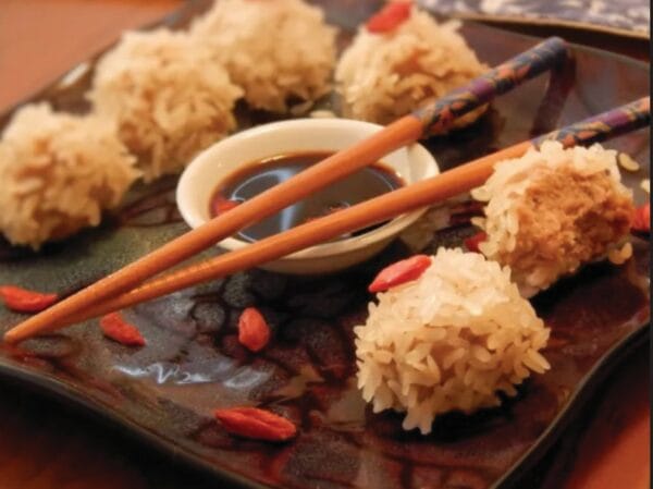 sticky rice balls