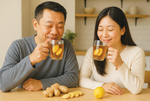 asian enjoy ginger tea 4C