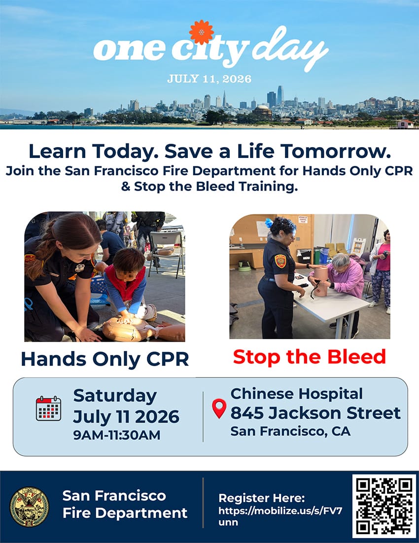 People performing CPR and Stop the Bleed service.